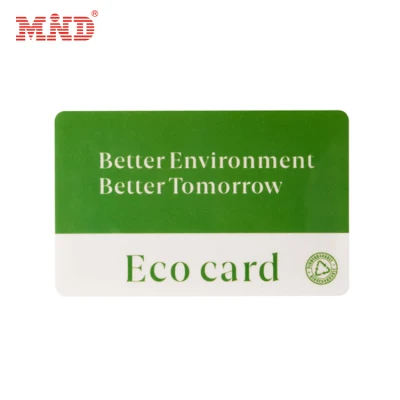 環境に優しい竹で作られたRFIDホテルキーカード。  QRコード付き環境に優しい竹製RFID NFCカード