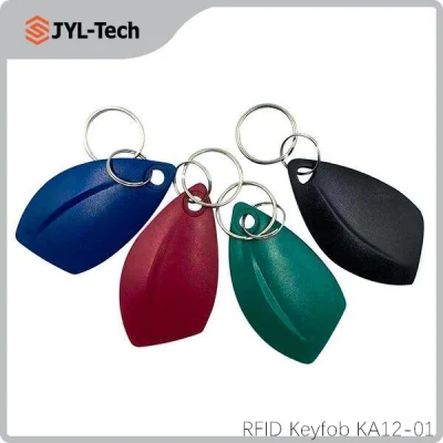 125KHz/13.56MHz プラスチック RFID/NFC キー フォブ、ABS RFID キー フォブ